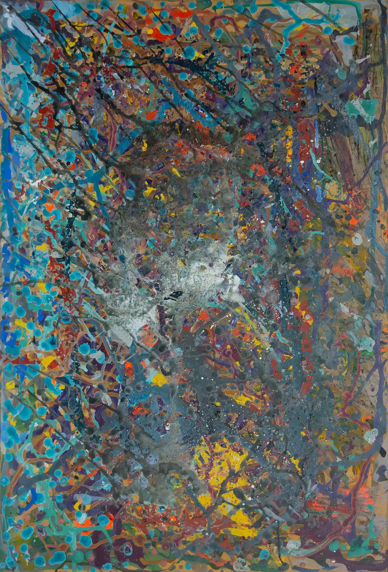 Abstract painting | Fight of the aliens 1 Abstract painting | Fight of the aliens 1