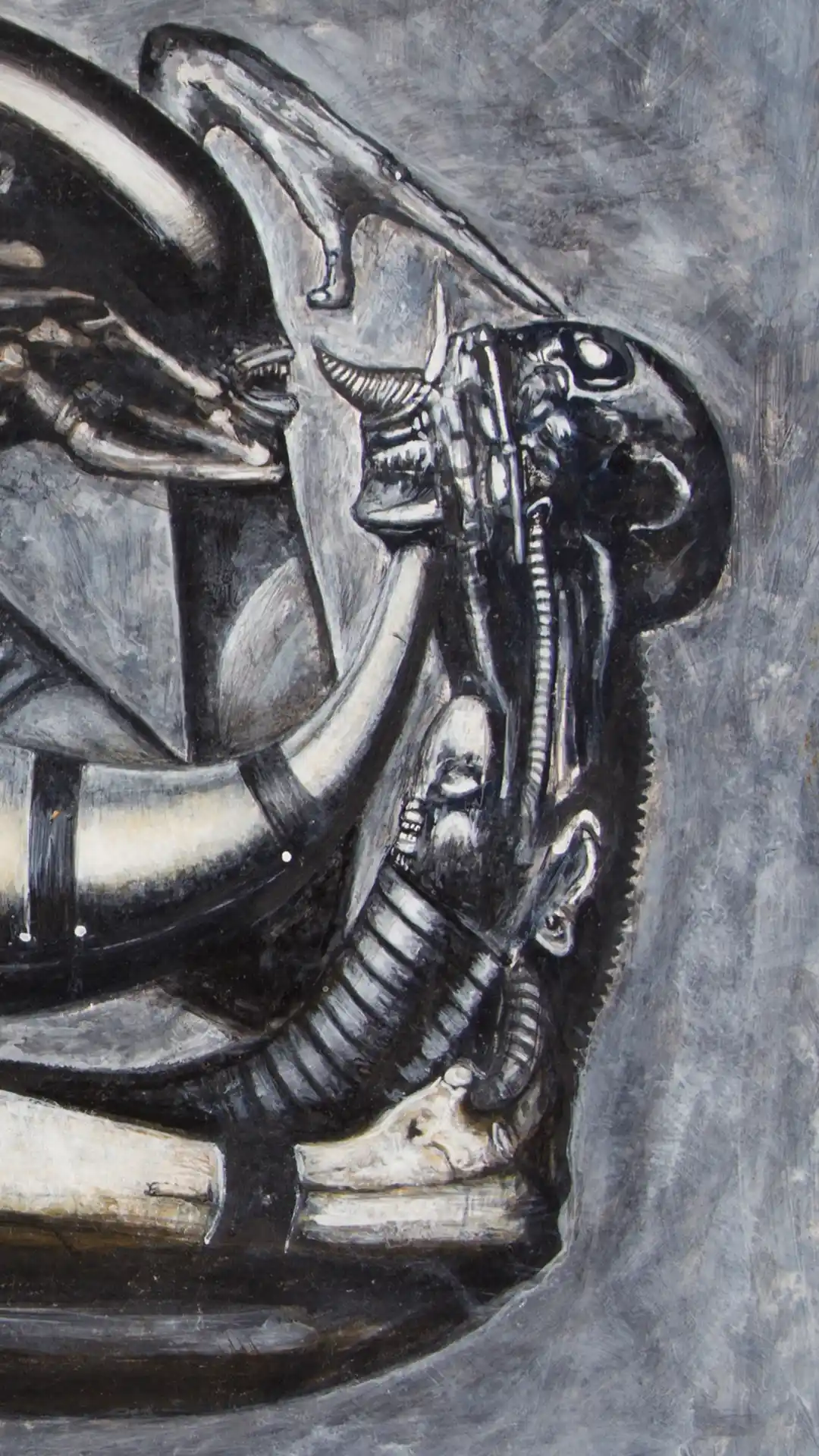 Realism painting | Necronom V | Detail 3