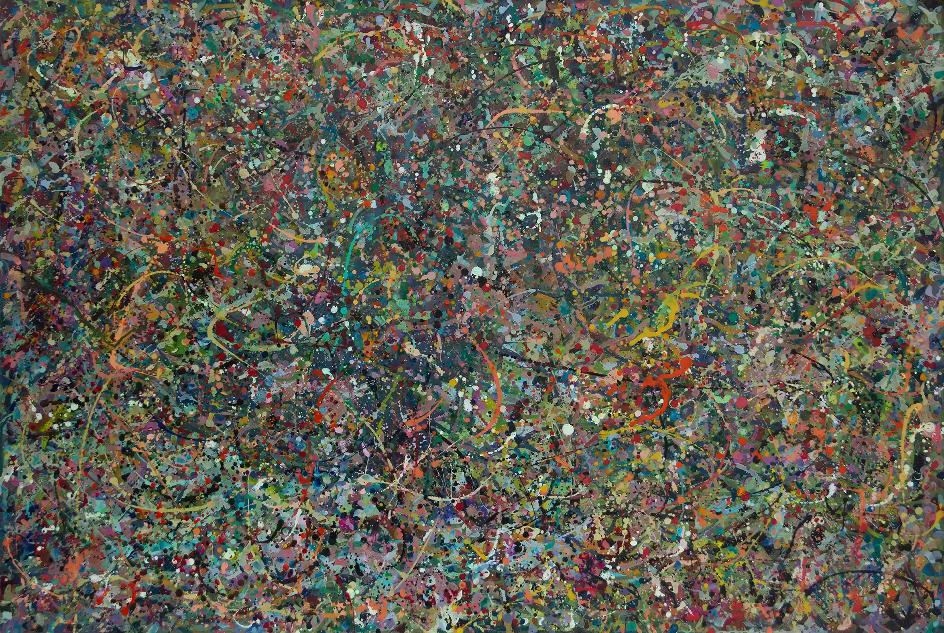 Abstract painting | Alien jungle 2