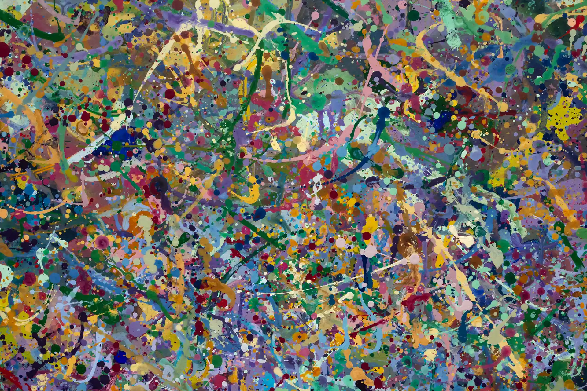 Abstract painting | Butterfly orgy | Detail 6