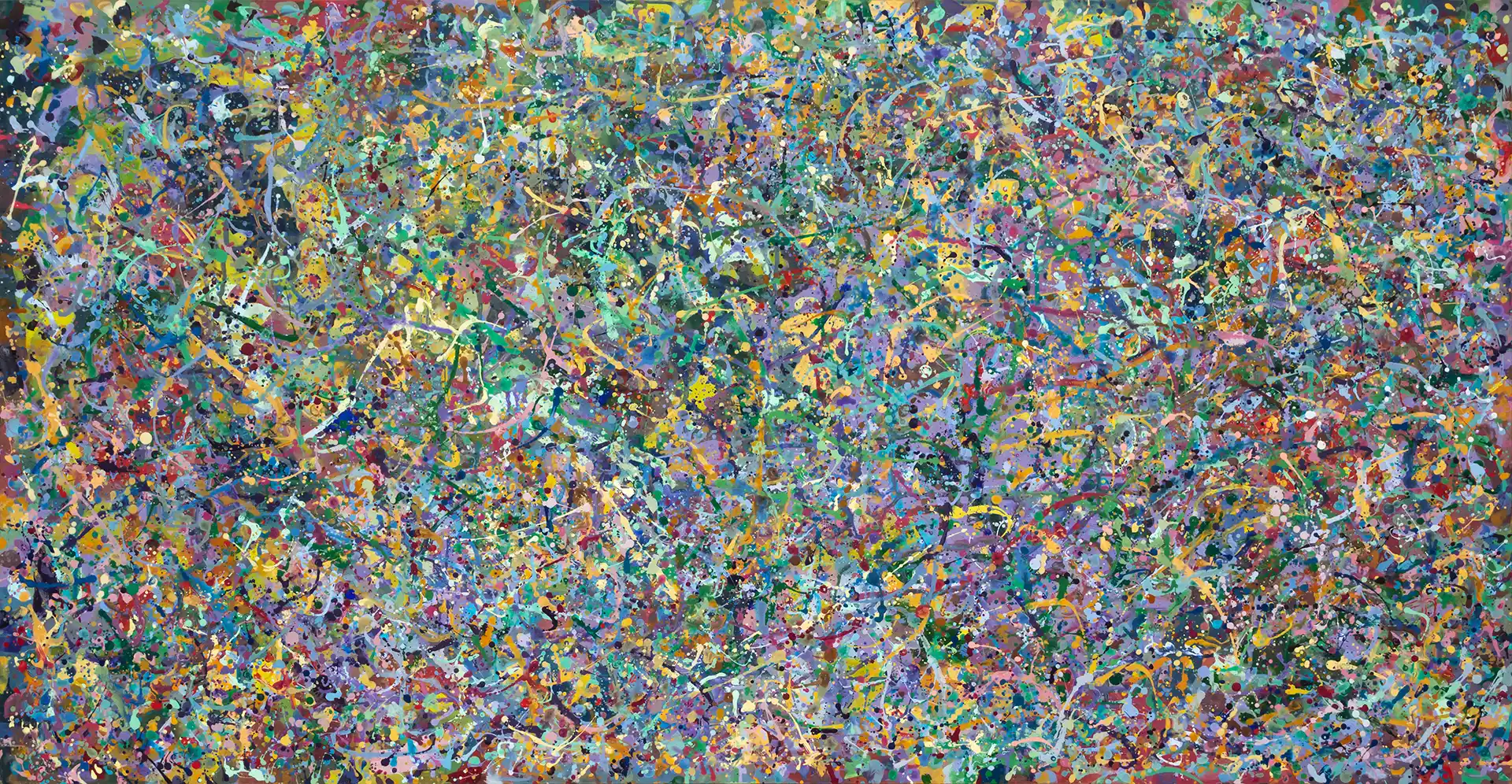 Abstract painting | Butterfly orgy