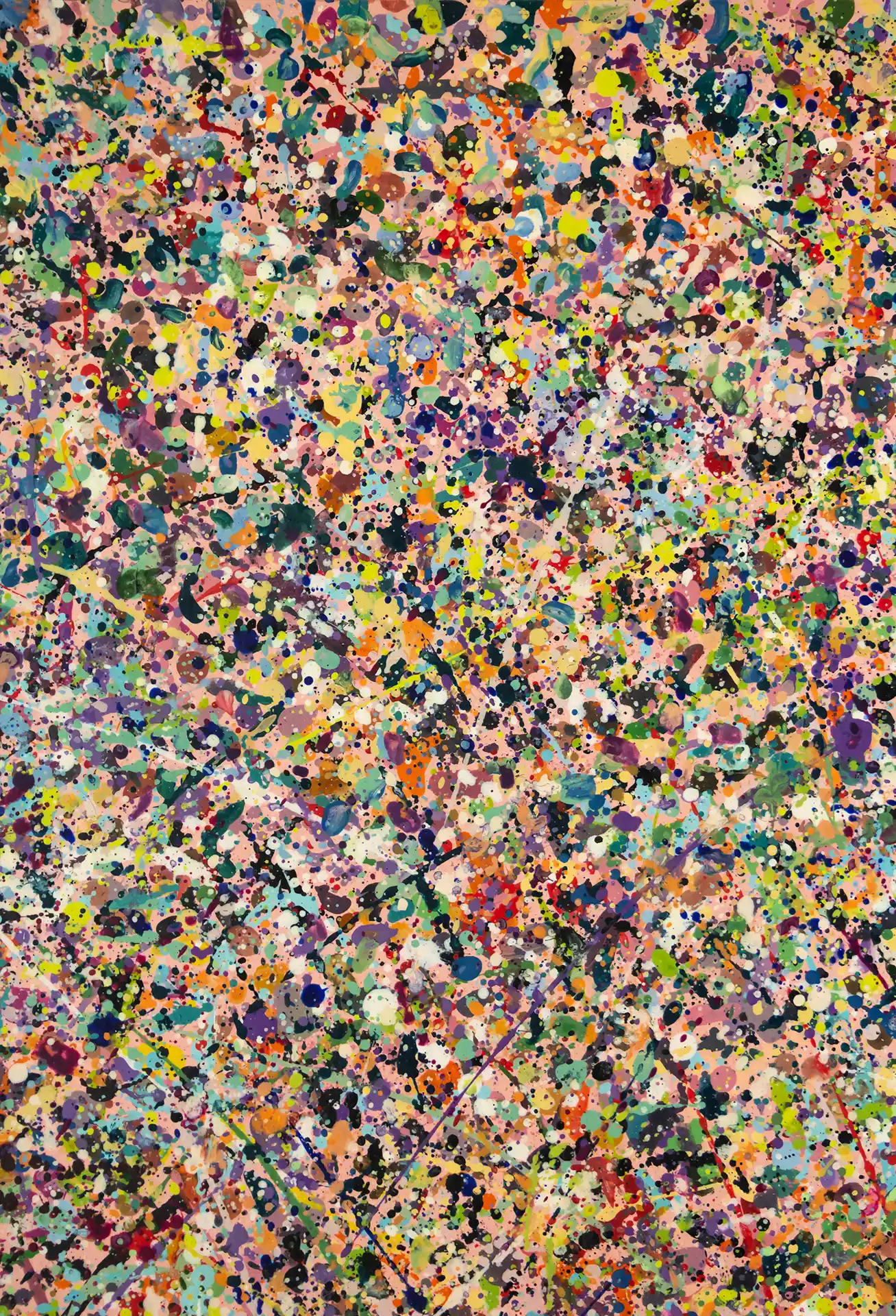Abstract painting | The most beautiful woman that ever lived | Detail 1