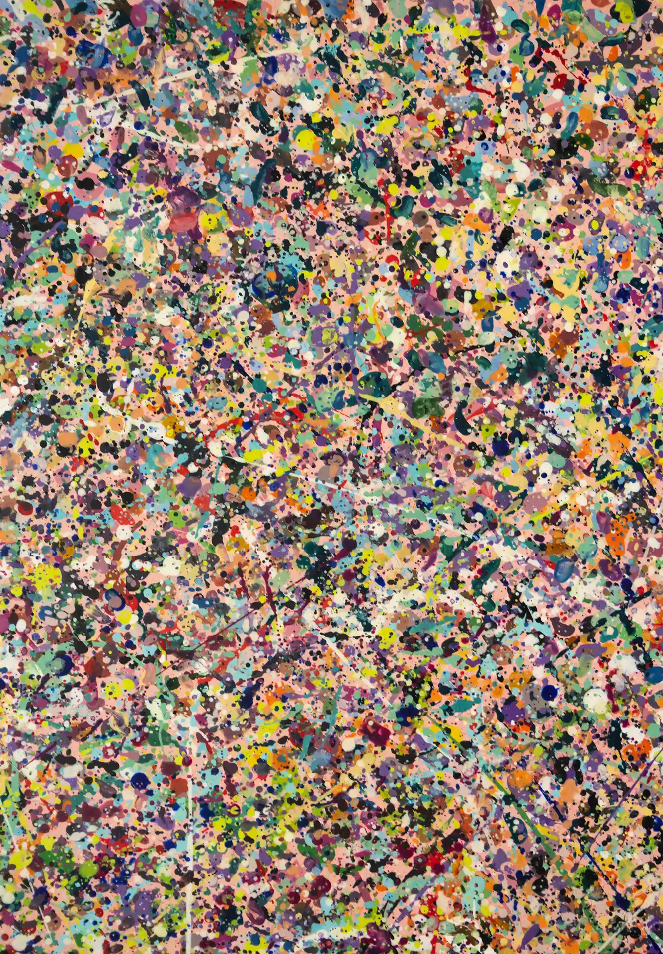Abstract painting | The most beautiful woman that ever lived | Detail 2