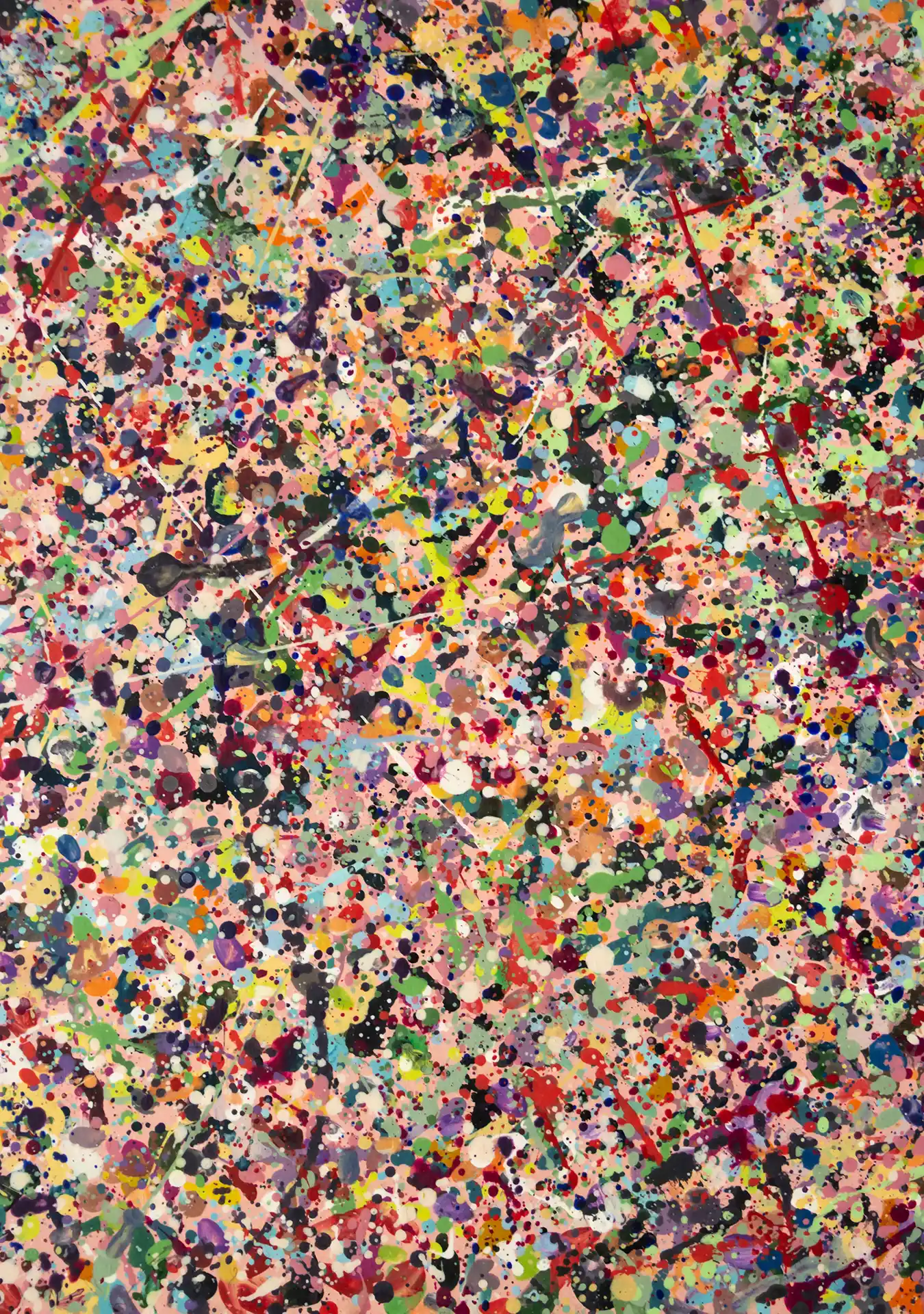 Abstract painting | The most beautiful woman that ever lived | Detail 3