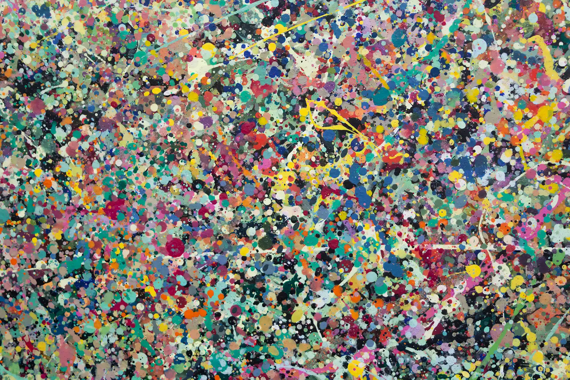 Abstract painting | Celebrities at a party in Greensborough | Detail 10