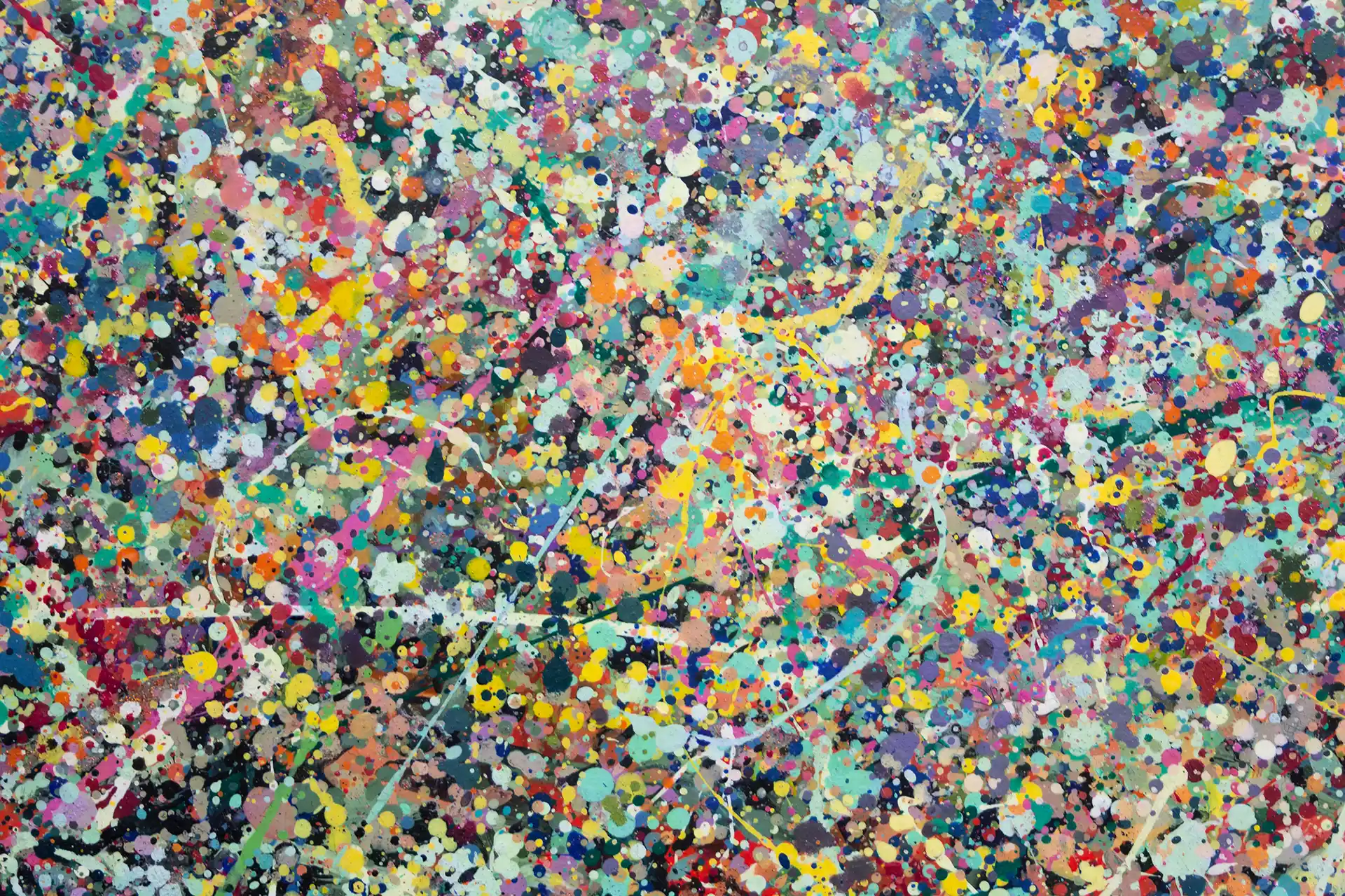 Abstract painting | Celebrities at a party in Greensborough | Detail 11