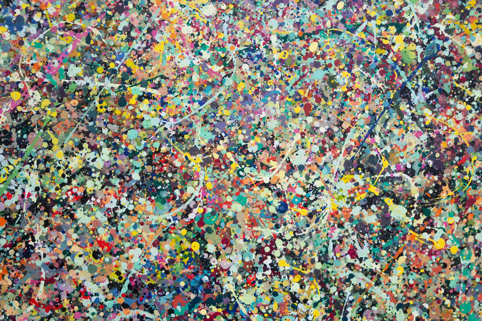 Abstract painting | Celebrities at a party in Greensborough | Detail 7