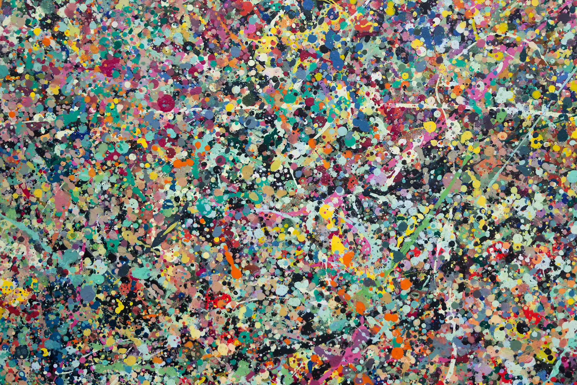 Abstract painting | Celebrities at a party in Greensborough | Detail 8