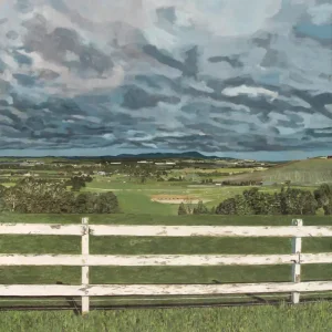 Realism painting | View of Yarra Glen