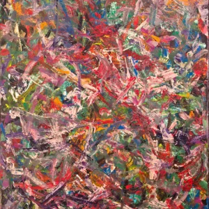 Abstract painting | The Slaughter of Palestine